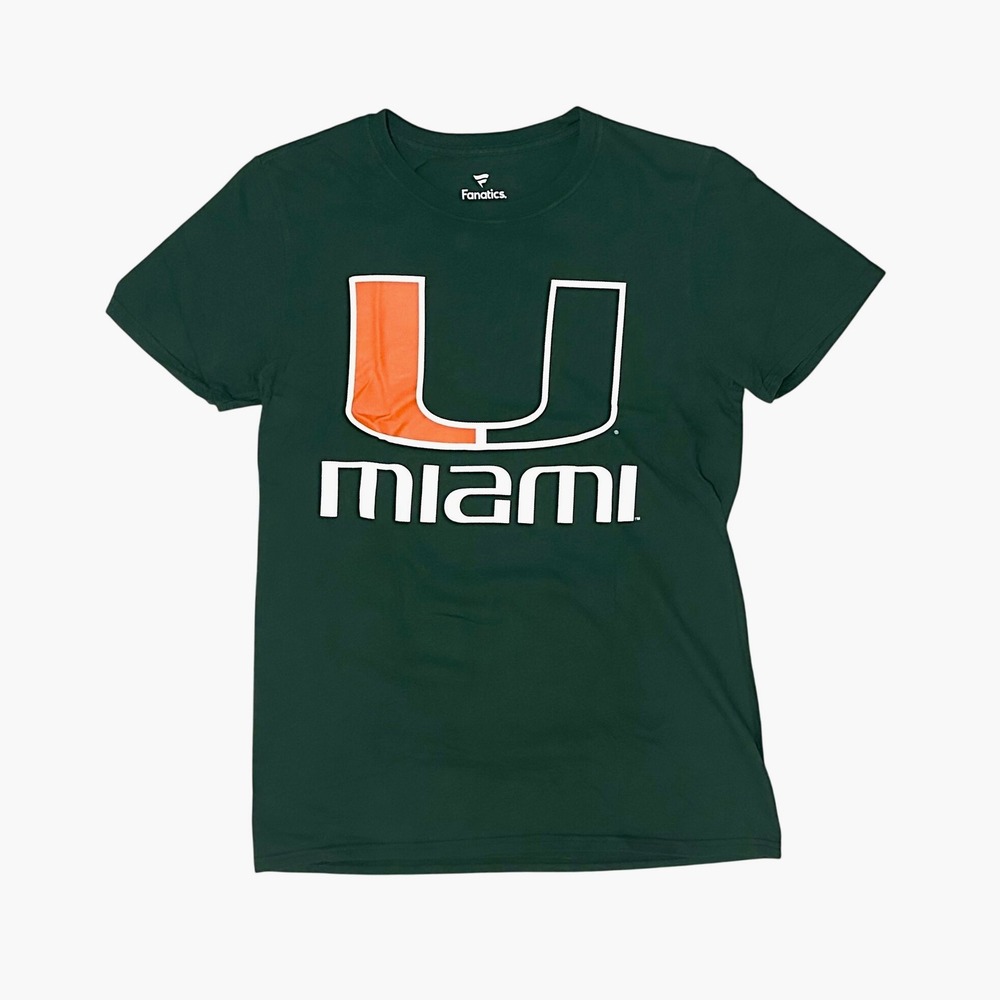 Fanatics Miami Hurricanes T-Shirt Size S